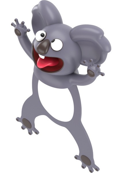 Sevimli Koala Kitap Ayracı