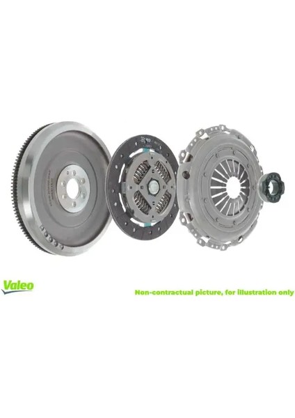 Volant+Debrıyaj Setı (4 Lu Set Sabıt Volan) P308 P307 P407 P807 P607 C4 C5 Iı C8 DW10BTED4 (2,0hdı 1