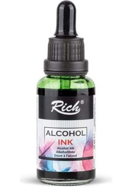 Alcohol Ink Alkol Bazlı Mürekkep 30 ml Koyu Yeşil 19579