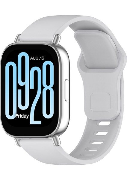 Xiaomi Redmi Watch 5 Active Uyumlu Kordon Ayarlanabilir Soft Yüzey Yumuşak Silikon Kayış