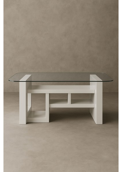 Recta Coffee Table - Beyaz