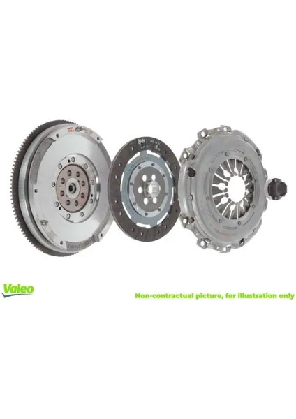 Volant+Debrıyaj Setı+Rulman Dmf (3.0d Xd) Bmw M57 E46 9905