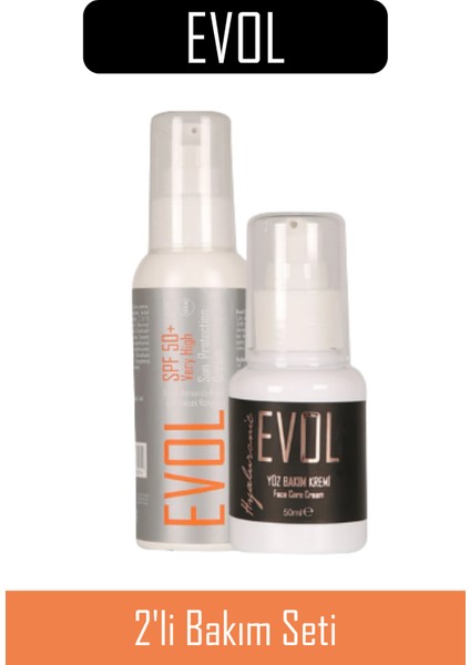 Güneş Koruyucu Krem Spf 50+ 100 ml / Yüz Bakım Kremi 50ML