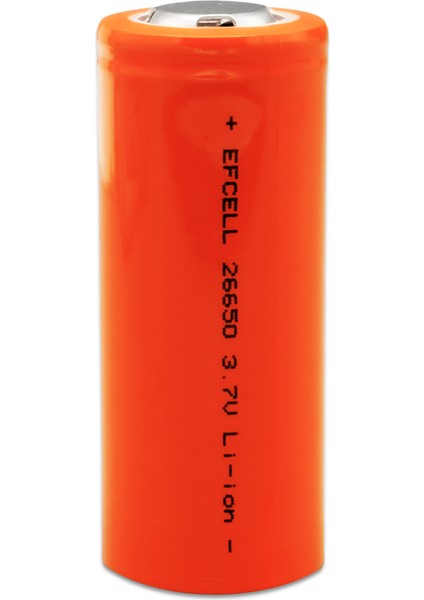 Efcell 3.7 Volt 4500 Mah Icr 26650 Şarj Edilebilir Pil (4741)