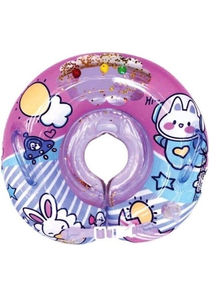 Bestway Çıngıraklı Bebek Boyun Simidi 40 cm 2309013 Pembe