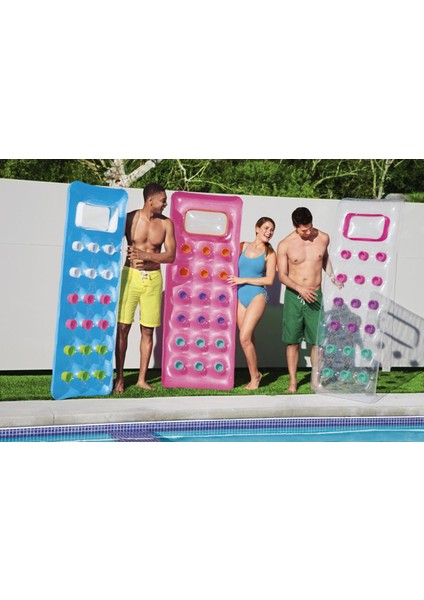 Bestway Bardaklı Deniz ve Havuz Yatağı 188X71 cm 43040 Pembe fiyatları