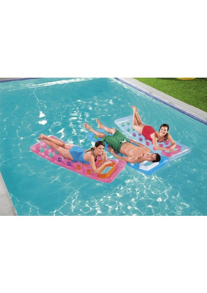 Bestway Bardaklı Deniz ve Havuz Yatağı 188X71 cm 43040 Pembe modelleri