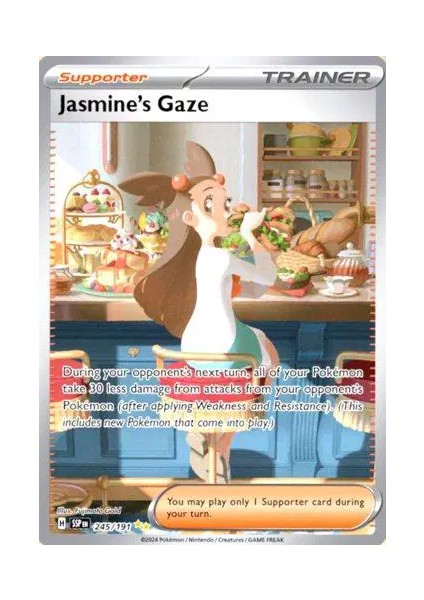 Jasmine's Gaze 245/191 Special Illustration Rare Oyun Kartı