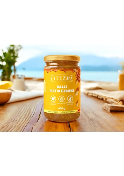 Fit Ezme Ballı Fıstık Ezmesi 650g fiyatları