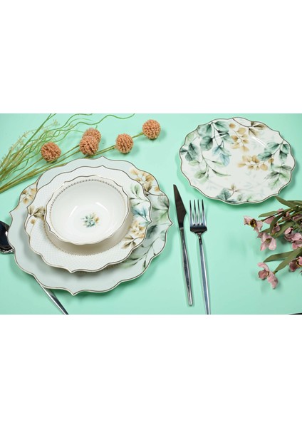 Begonia 24 Parça Yemek Takımı