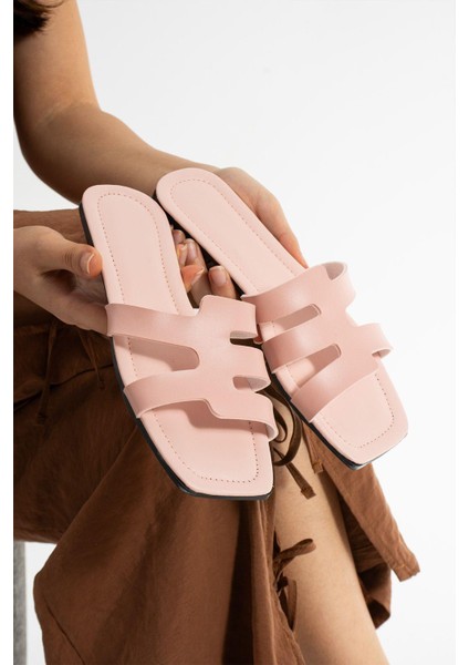 Pudra Biye Kadın Terlik Ev ve Dış Mekan Terliği indirimleri