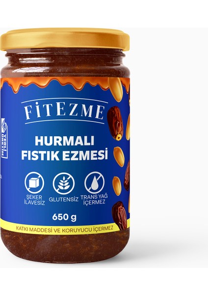 Fit Ezme Hurmalı Fıstık Ezmesi 650g modelleri