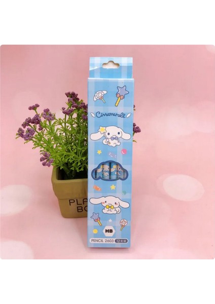 Cinnamoroll Figürlü 12 Li Kurşun Kalem Seti - 12 Adet fiyatları