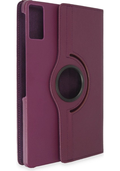 Newface Pad 6 Kılıf 360 Tablet Deri Kılıf - Mürdüm