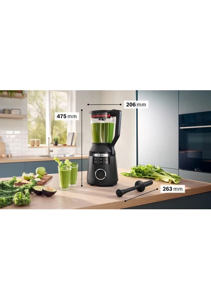 High Performance Blender Vitapower 1800 W Siyah