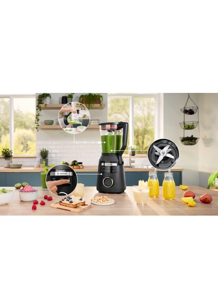 High Performance Blender Vitapower 1800 W Siyah