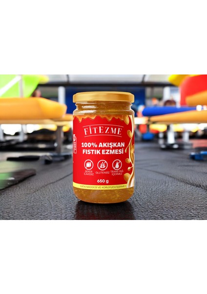 Fit Ezme Fıstık Ezmesi Akışkan 650g fiyatları