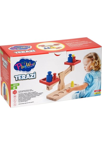 Play Wood Ahşap Terazi ONY-409