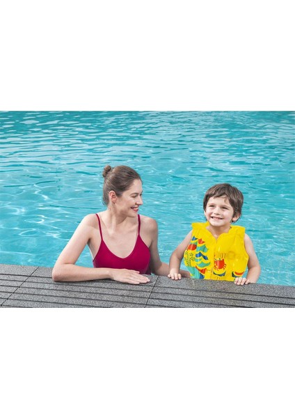Tropikal Desenli 3-6 Yaş Can Yeleği 32069 modelleri