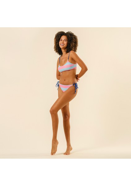 Prınkıpo Polyamıde Bikini Üstü 23X21 cm Pembe - Mavi modelleri