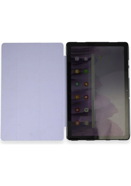 Newface Galaxy X200 Tab A8 10.5 Kılıf Tablet Smart Kılıf - Lila modelleri