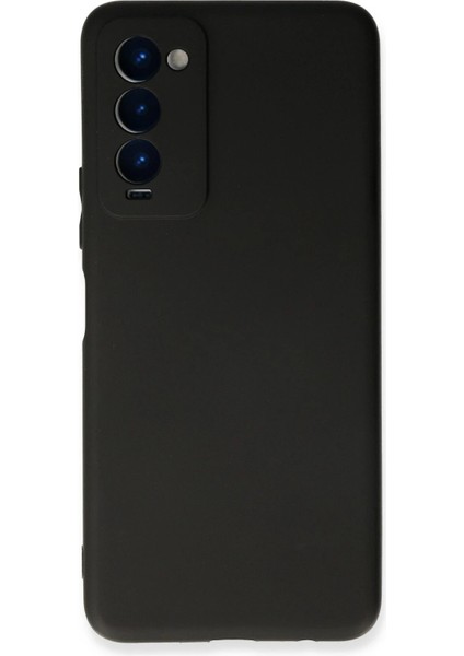 Newface Tecno Camon 18 Kılıf First Silikon - Siyah