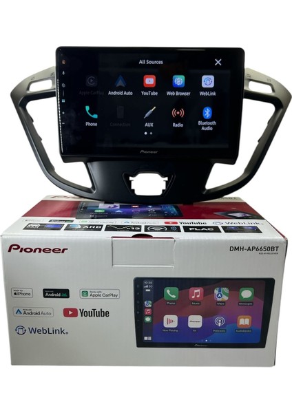 Ford Custom 2015-2018 Pioneer 4-64 Tam Profesyonel Oem Multimedia modelleri