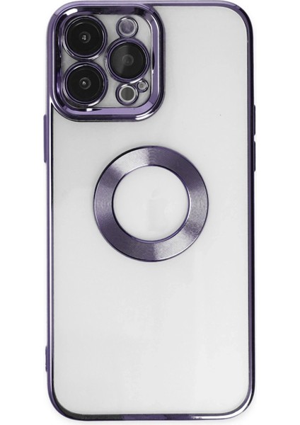 Newface Iphone 14 Pro Kılıf Slot Silikon - Mor