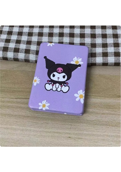 Kuromi Figürlü Mini Cep Aynası 8.6 cm x 6.2 cm - Papatya Model 5 modelleri