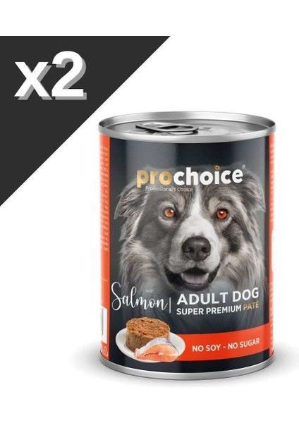 Yetişkin Köpekler Için, Somon Balıklı ve Pirinçli Konserve 400 gr