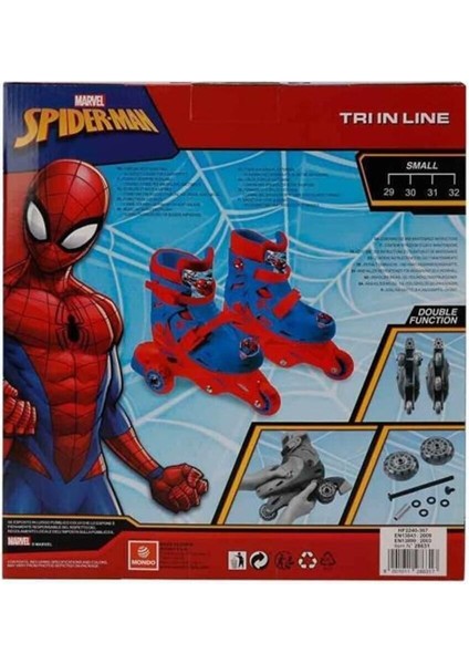 Spiderman Inline 3 Tekerlekli Paten 28631 modelleri