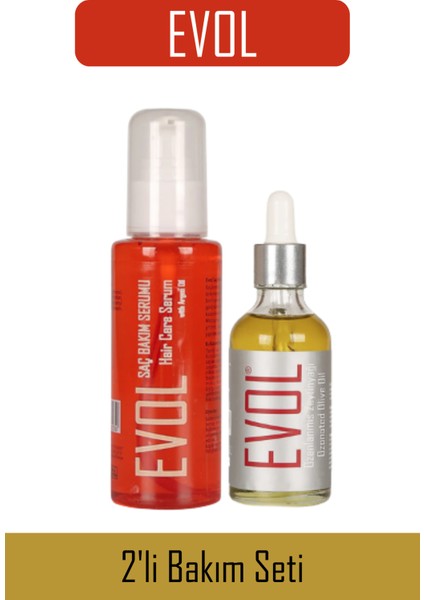 Saç Bakım Serumu 100 ml - Ozonlanmış Zeytinyağı 50 ml
