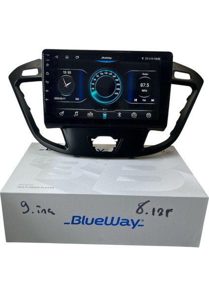 Ford Custom 2015-2018 Blueway 8-128 Tam Profesyonel Oem Multimedia