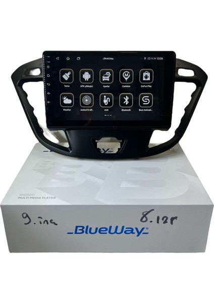 Ford Custom 2015-2018 Blueway 8-128 Tam Profesyonel Oem Multimedia fiyatları