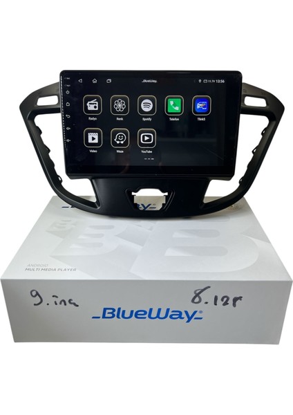 Ford Custom 2015-2018 Blueway 8-128 Tam Profesyonel Oem Multimedia modelleri