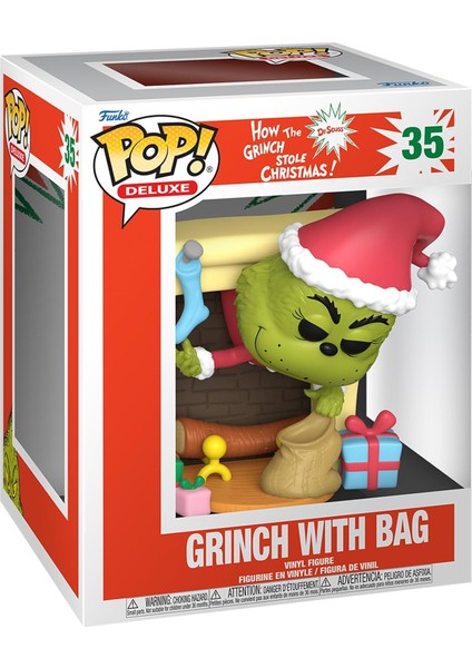 Pop! Deluxe: Grinch Çantalı, Grinch Noel’i Nasıl Çaldı, Koleksiyon Figürü