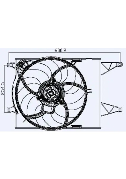 Fan Motoru Davlumbazlı Lınea 1,4 Mpı (Ac)