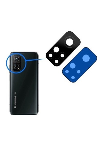 Xiaomi Mi 10T Pro Kamera Camı Lens