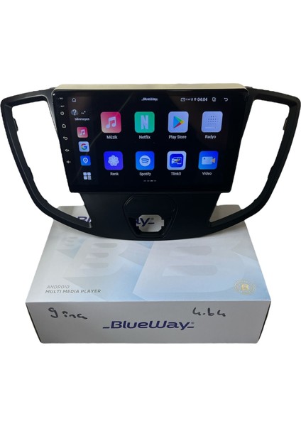 Ford Transit 2014-2020 Blueway 4-64 Profesyonel Oem Multimedia fırsatları