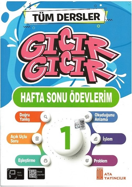 1.sınıftan 2.sınıfa Hazırlık Kampanyalı Muhteşem 15 Parça Yaz Tekrar Tatil Seti