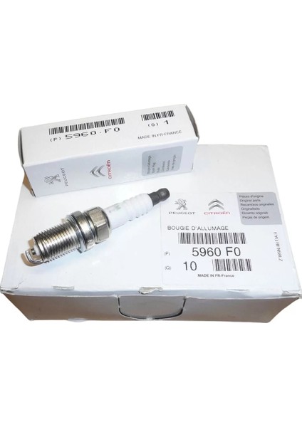 Ateşleme Bujisi 5960.F0 106 206 207 306 307 406 Berlingo C2 C3 Partner Saxo Xsara