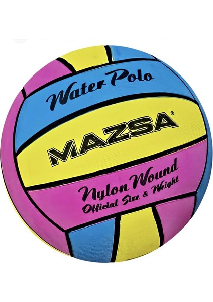 WP-KRR05000 Mazsa Kauçuk Su Topu Pembe-Sarı-Mavi