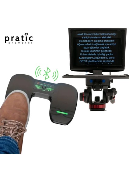 Ayak Pedallı Prompter Kumandası