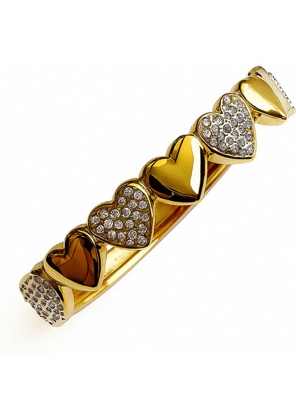 Çelik Lastikli Kalp Bileklik