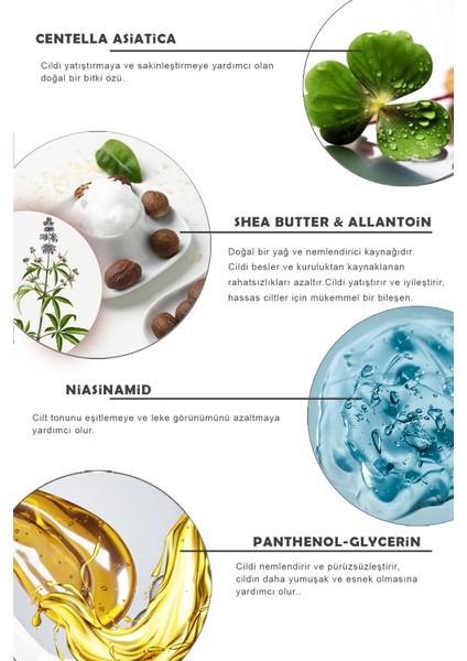 Pycos Cosmetıcs Centella Yatıştırıcı ve Nemlendirici Cilt Bakım Kremi 200 ml fırsatları