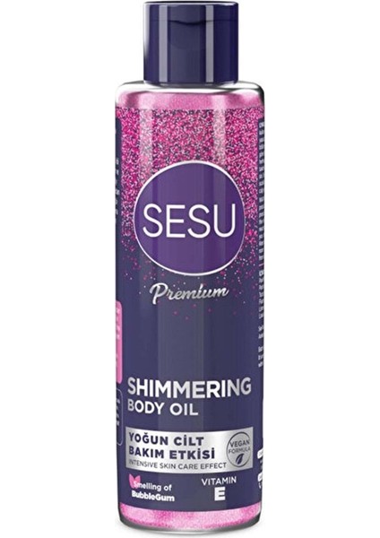 Sesu Simli Cilt Bakım Yağı 150ML (Shımmering Body Oıl)