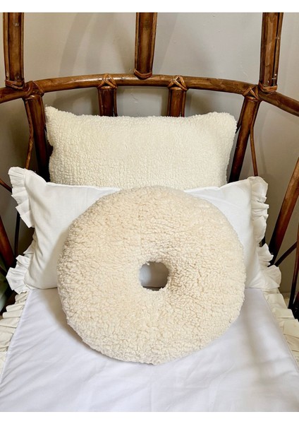 Teddy Peluş Donut Yastık