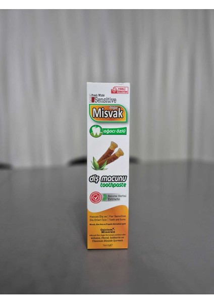 Fresh White Misvak Diş Macunu Doğal Misvak Ağacı Özlü 75 ml (120GR) modelleri