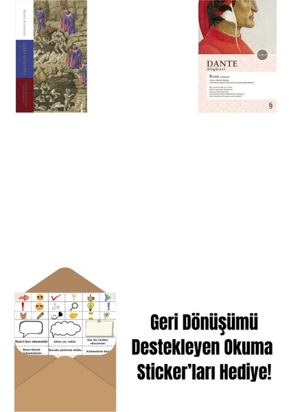 Ilahi Komedya + Rime Şiirler + Okuma Sticker'ları