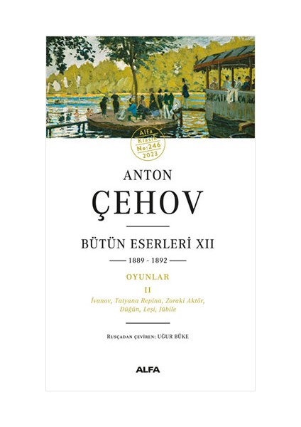 Anton Çehov Bütün Eserleri 12 + Anton Çehov Bütün Eserleri 11 + Anton Çehov Bütün Eserleri 10 (Ciltli) + Okuma Sticker'ları